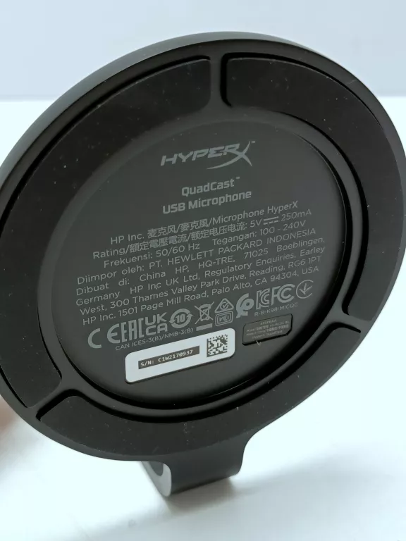 MIKROFON GAMINGOWY HYPERX QUADCAST