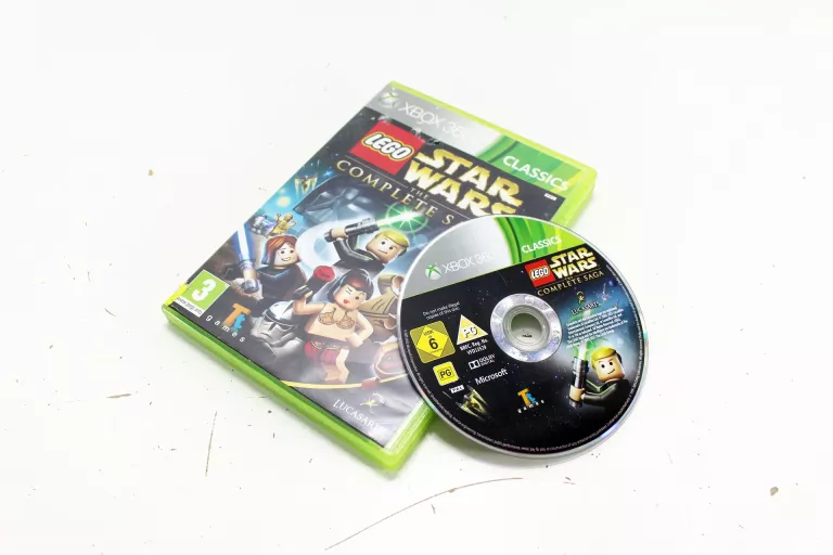 GRA XBOX 360 LEGO STAR WARS THE COMPLETE SAGA