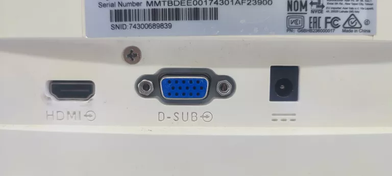 MONITOR ACER ED242QR