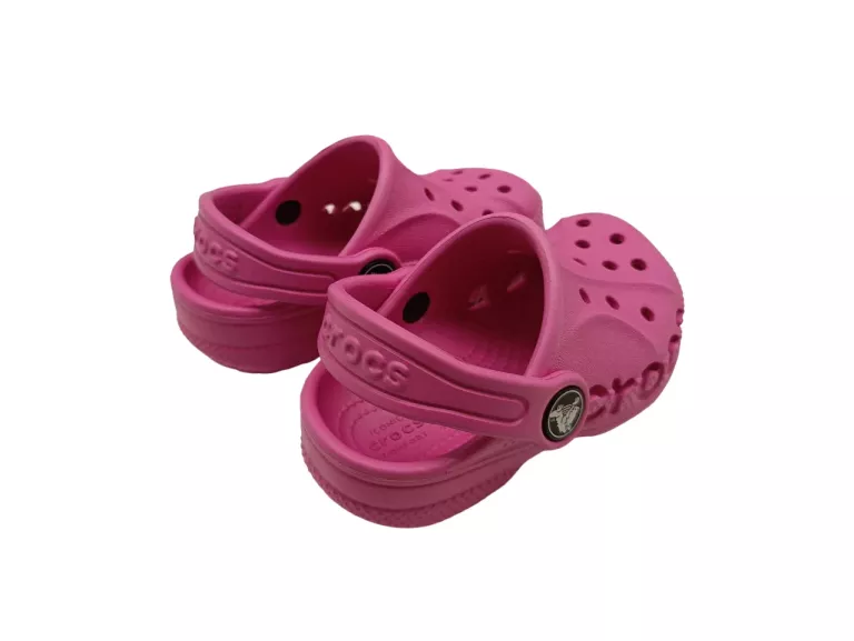 KLAPKI CROCS BAYA CLOG T 207012-6QQ RÓŻOWE ROZMIAR 22-23