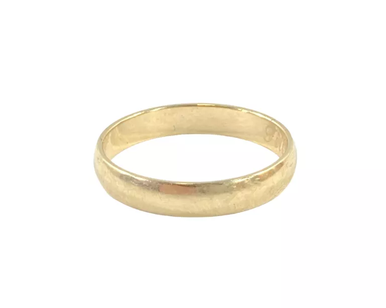 ZŁOTA OBRĄCZKA Z GRAWEREM 14K P.585 3,12 G / ROZMIAR: 23