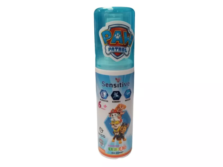 VACO SENSITIVE 6M+ PŁYN NA KLESZCZE KOMARY MESZKI PSI PATROL