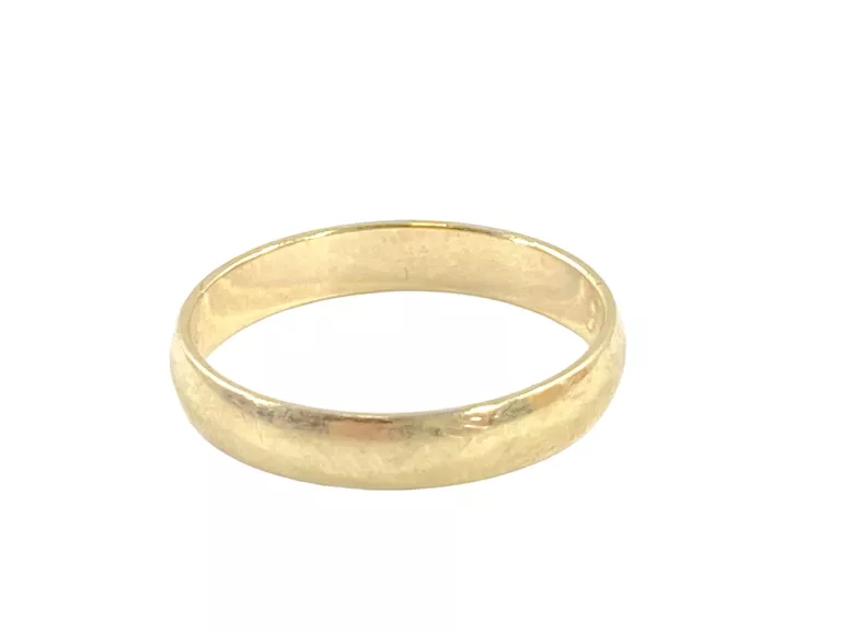 ZŁOTA OBRĄCZKA Z GRAWEREM 14K P.585 3,12 G / ROZMIAR: 23