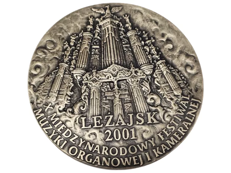MEDAL PRYMAS POLSKI KARDYNAŁ WYSZYNSKI LEŻAJSK 2001