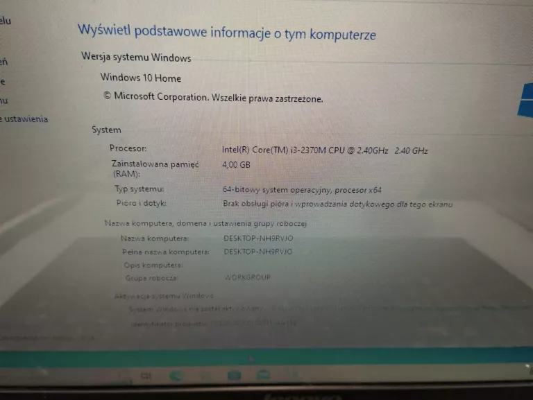 LAPTOP LENOVO B570 + ZASILACZ