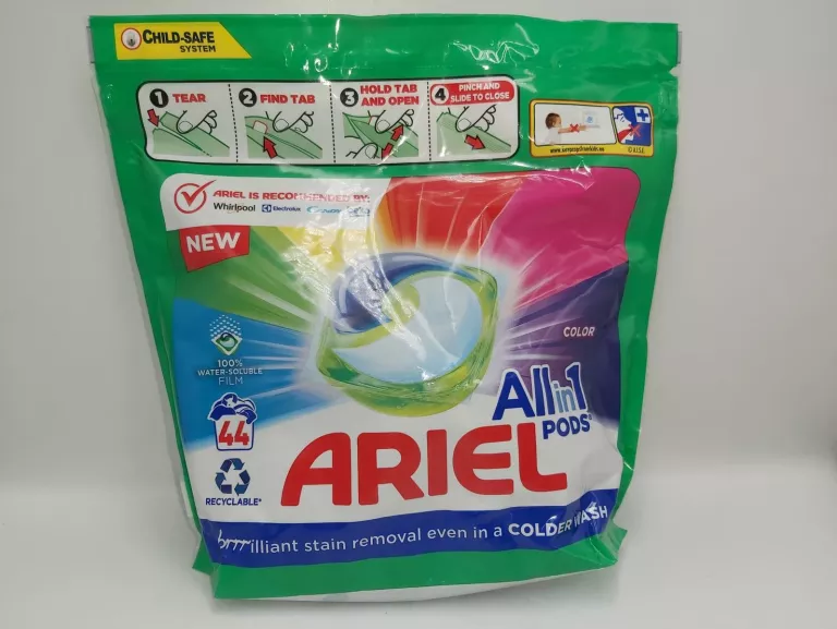 KAPSUŁKI ARIEL ALL IN 1 PODS 44 SZT KOLOR