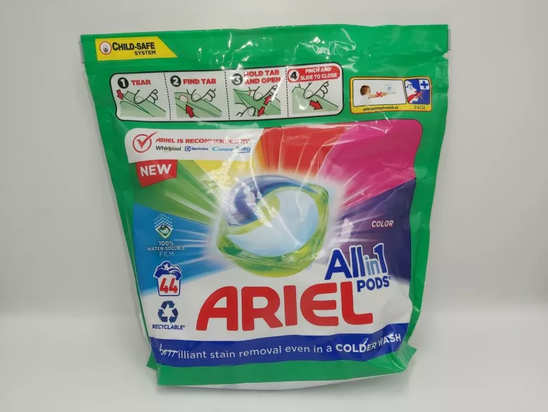 KAPSUŁKI ARIEL ALL IN 1 PODS 44 SZT KOLOR