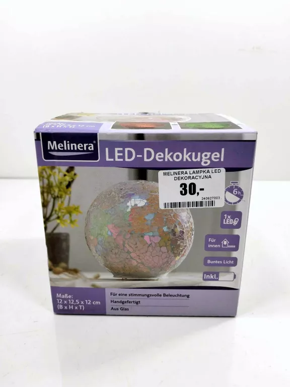 LAMPA LED DEKORACYJNA MELINERA SOLAR