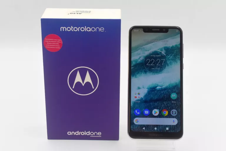 SMARTFON MOTOROLA ONE 4 GB / 64 GB 4G (LTE) #ZBITE PLECKI