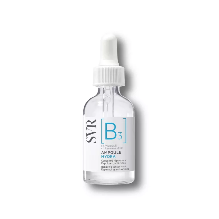 SVR AMPOULE B NAWILŻAJĄCE SERUM W AMPUŁCE 5% WITAMINY B3