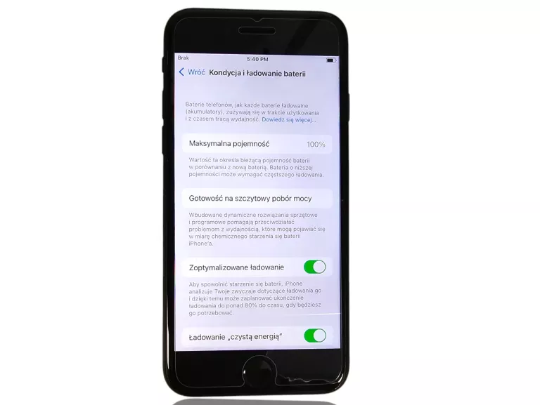 APPLE IPHONE SE 3 2022 64GB BATERIA 100% STAN B.DOBRY!