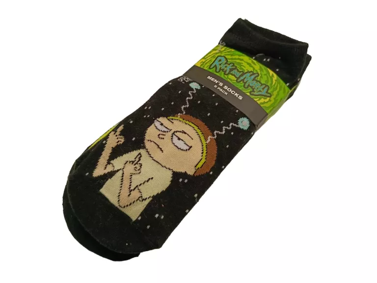 CROPP SKARPETKI RICK AND MORTY WZORY ROZMIAR 43-46 5 PAK