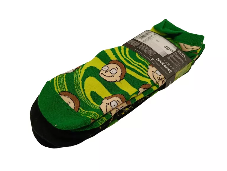 CROPP SKARPETKI RICK AND MORTY WZORY ROZMIAR 43-46 5 PAK