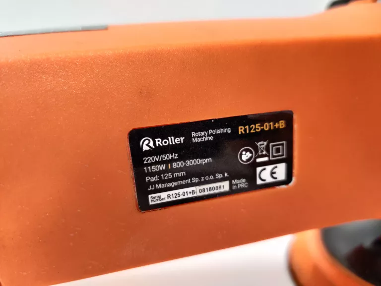 POLERKA ROTACYJNA ADBL ROLLER R125-01+B ZESTAW
