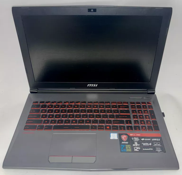 LAPTOP MSI GV62 8GB/1TB/I7/GEFORCE GTX 1015/WIN10 - ZABRANE