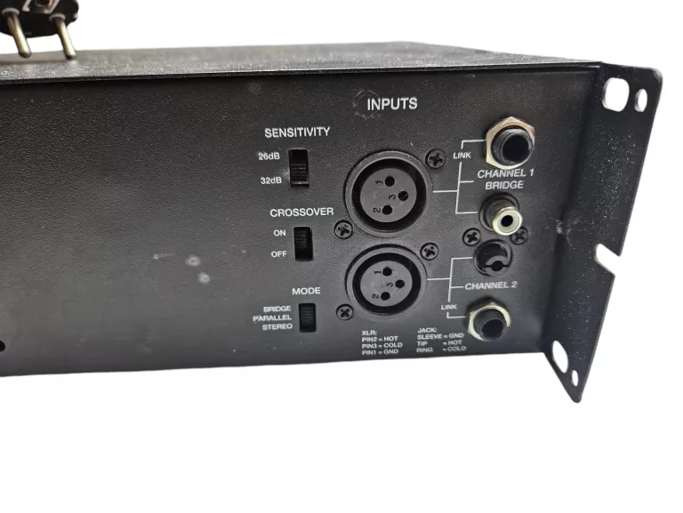 KOŃCÓWKA MOCY WZMACNIACZ ESTRADOWY ECLER XLA-1000 2X500W/4 OHM