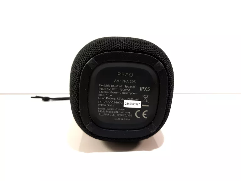 GŁOŚNIK BLUETOOTH PEAQ PPA305
