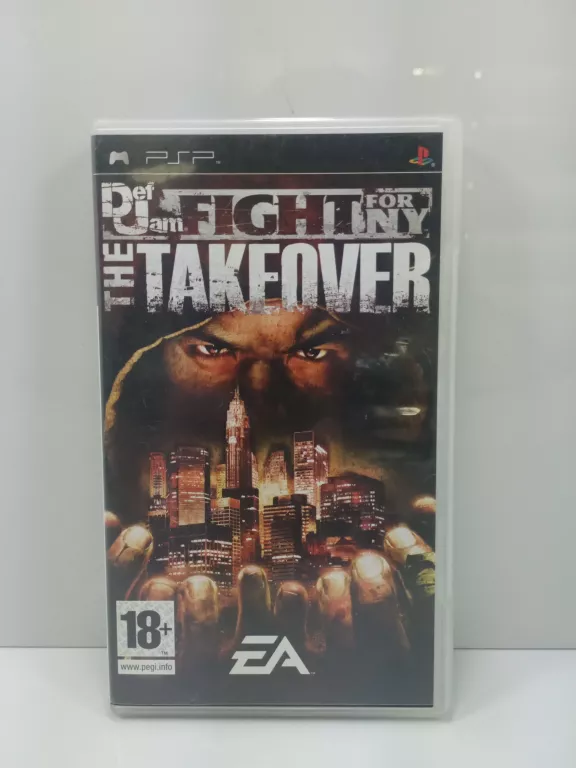 DEF JAM FIGHT FOR THE NY THE TAKEOVER PSP #RYSA NA PLASTIKU