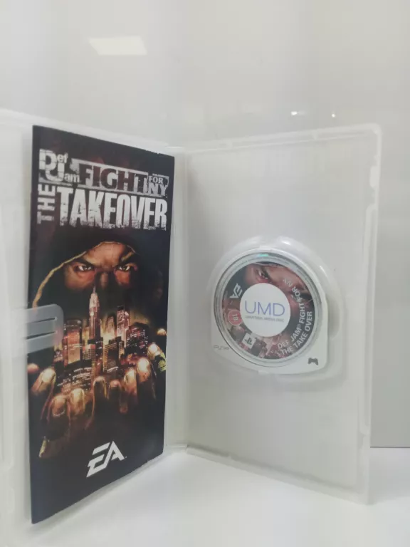 DEF JAM FIGHT FOR THE NY THE TAKEOVER PSP #RYSA NA PLASTIKU