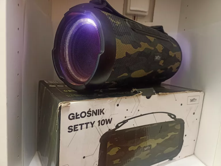 GŁOŚNIK BLUETOOTH SETTY 10W MORO