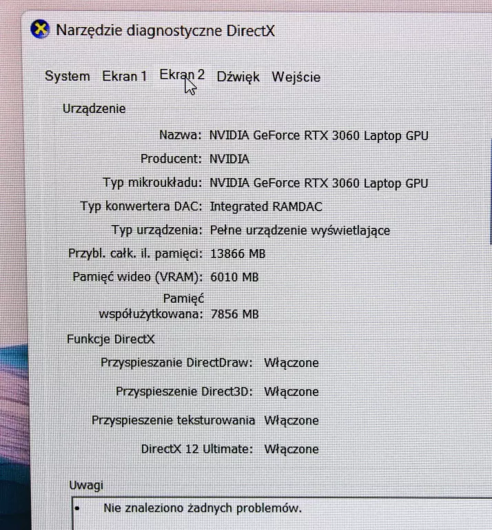 LAPTOP HP VICTUS 16-E0502NW 16,1 R7 16GB 1TB RTX3060 W11