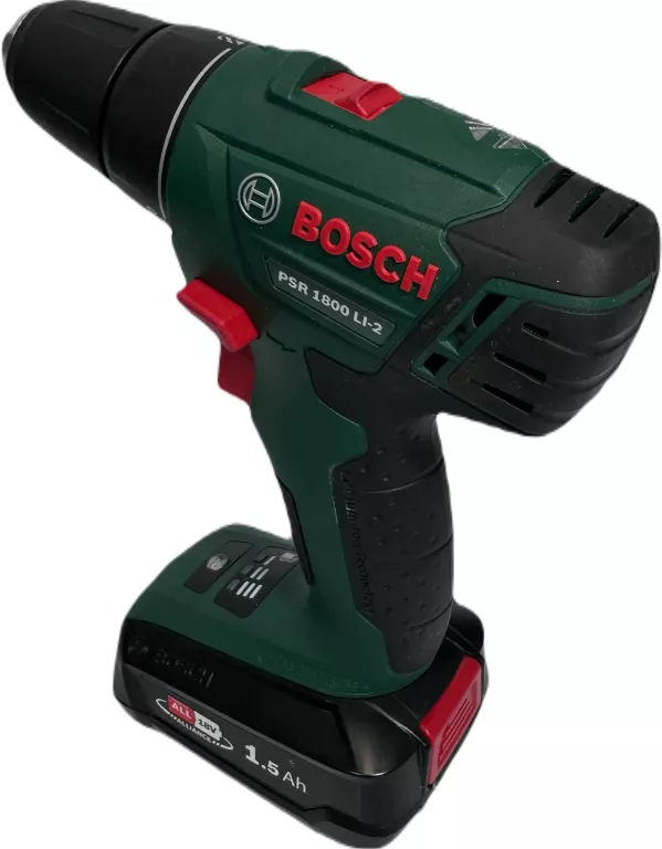 WIERTARKO-WKRĘTARKA BOSCH PSR 1800 LI-2 KOMPLET