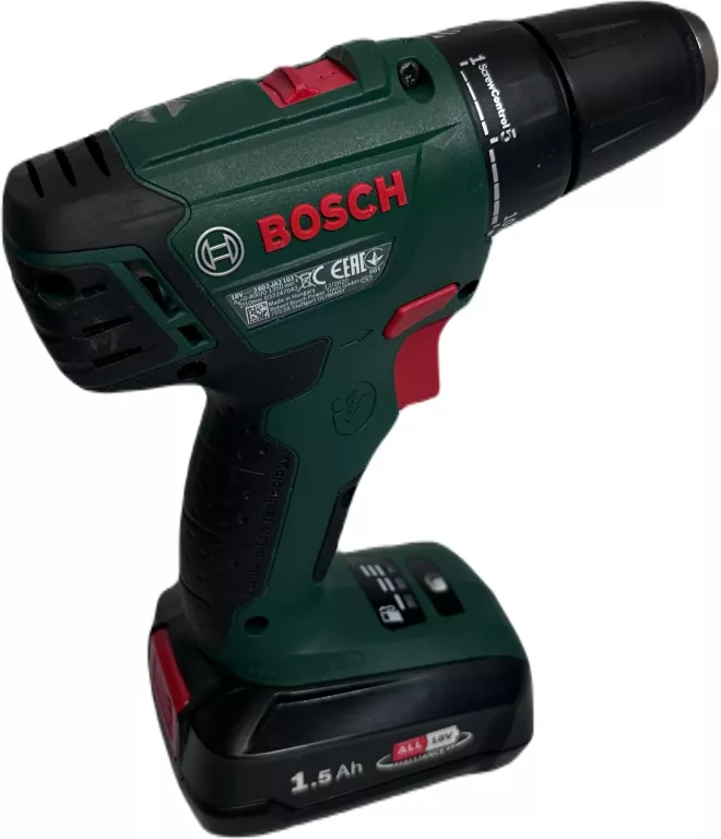 WIERTARKO-WKRĘTARKA BOSCH PSR 1800 LI-2 KOMPLET