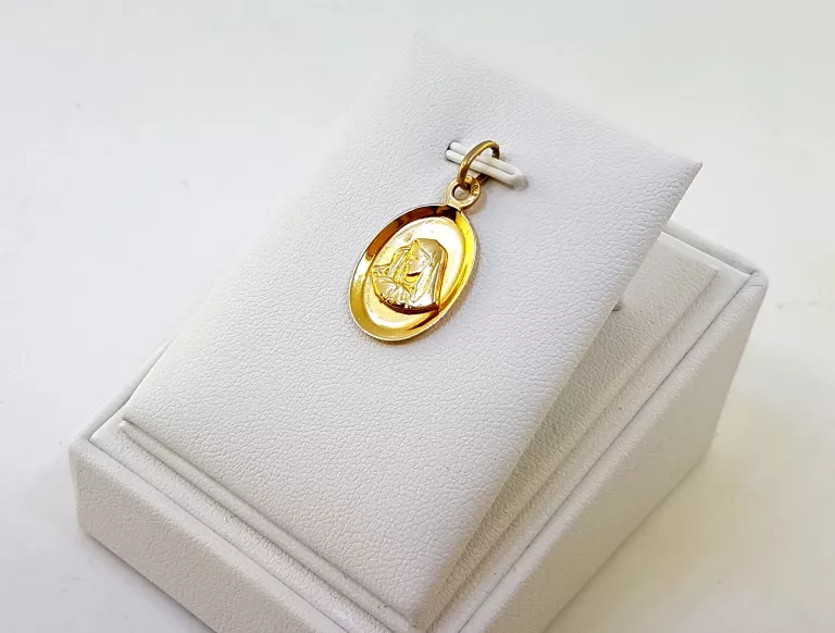 ZŁOTA ZAWIESZKA MEDALIK MARYJA MATKA BOSKA 585 2,31G