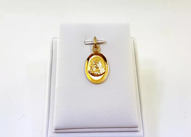 ZŁOTA ZAWIESZKA MEDALIK MARYJA MATKA BOSKA 585 2,31G
