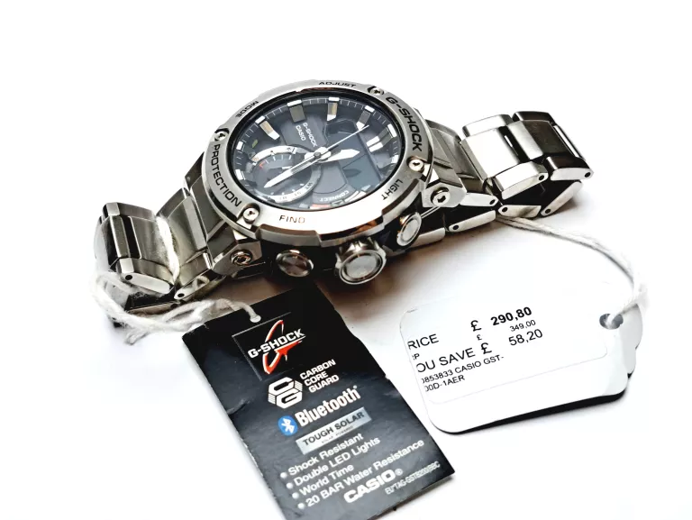 ZEGAREK CASIO G-SHOCK GST-B200-1AER CARBON CORE GUARD
