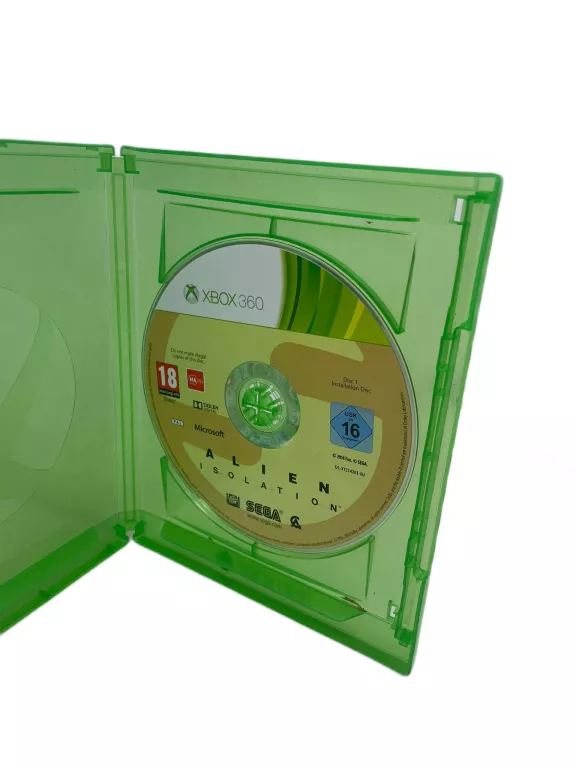 GRA ALIEN ISOLATION INSTAL DISC 1 XBOX 360