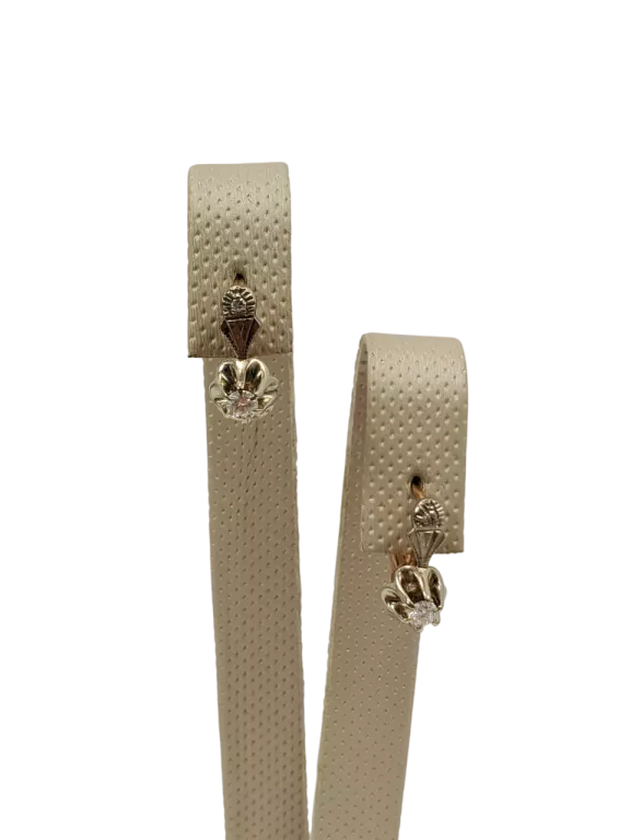 ZŁOTE KOLCZYKI Z BRYLANTAMI 0,27 CT 585 4,62 G