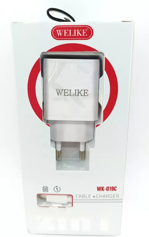 ŁADOWARKA WELIKE MICRO USB TYP B 3A WK-019C