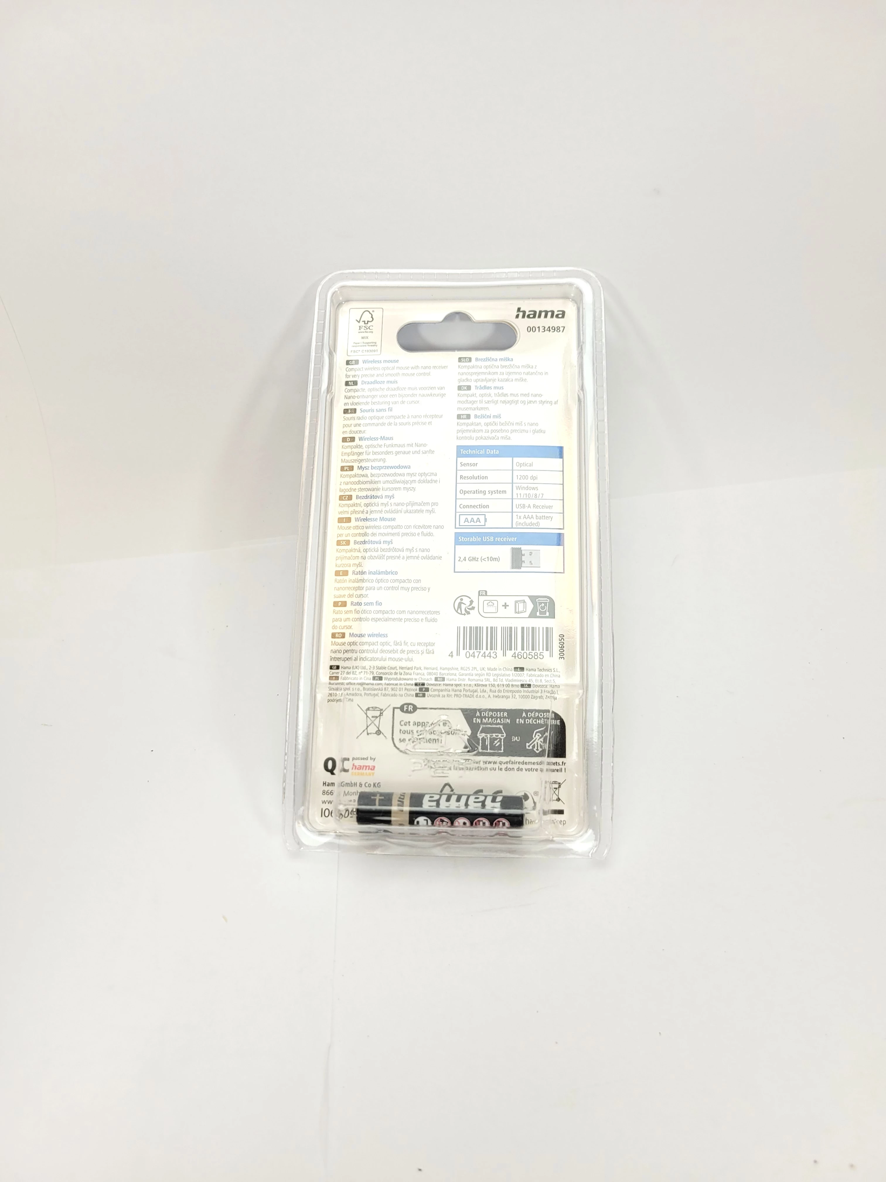 hama様 MYSZKA BEZPRZEWODOWA HAMA AMW-150 1200 DPI | Bezprzewodowe
