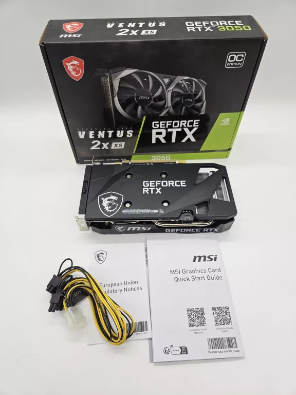 KARTA GRAFICZNA MSI GEFORCE RTX 3050 VENTUS 2X XS