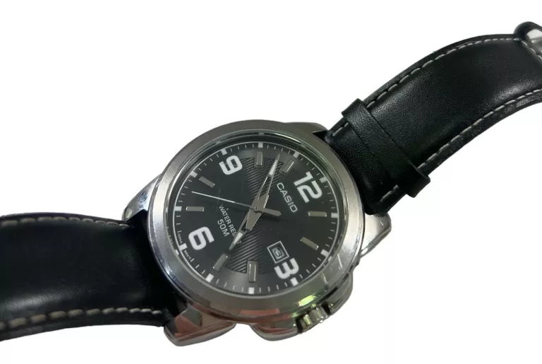 CASIO ZEGAREK MĘSKI MTP-1314PL-8AVEF, NEOBRITE, WODOSZCZELNY, CYFRY