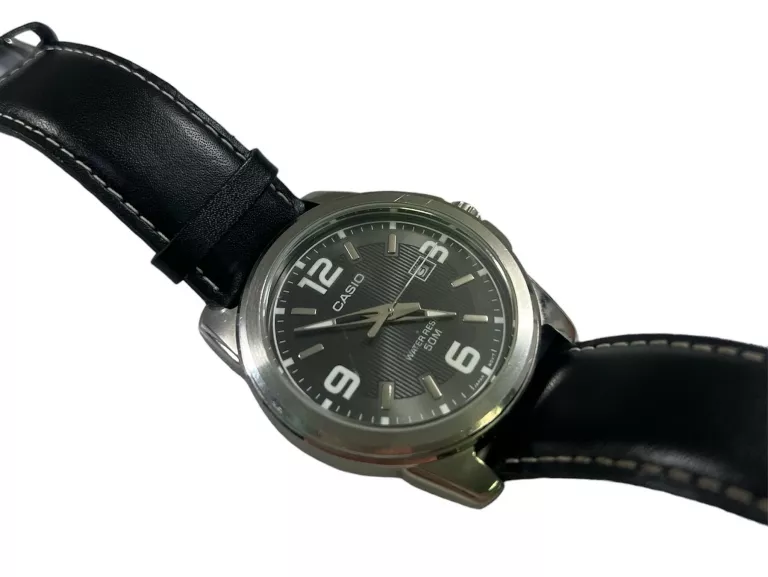 CASIO ZEGAREK MĘSKI MTP-1314PL-8AVEF, NEOBRITE, WODOSZCZELNY, CYFRY