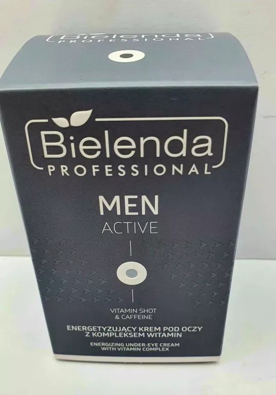 KREM POD OCZY BIELENDA MEN ACTIVE ENERGETYZUJĄCY Z WITAMINAMI 15 ML