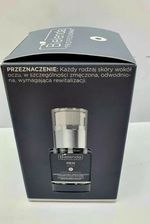 KREM POD OCZY BIELENDA MEN ACTIVE ENERGETYZUJĄCY Z WITAMINAMI 15 ML