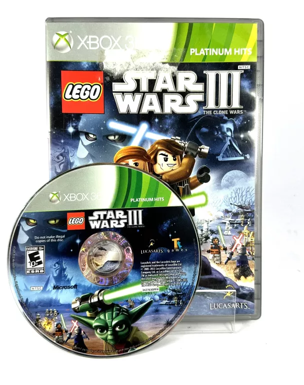 GRA LEGO STAR WARS III XBOX 360