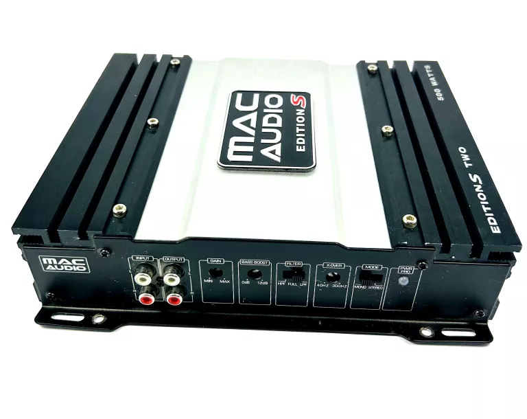 WZMACNIACZ SAMOCHODOWY MAC AUDIO EDITION S 500W 2-KANAŁY