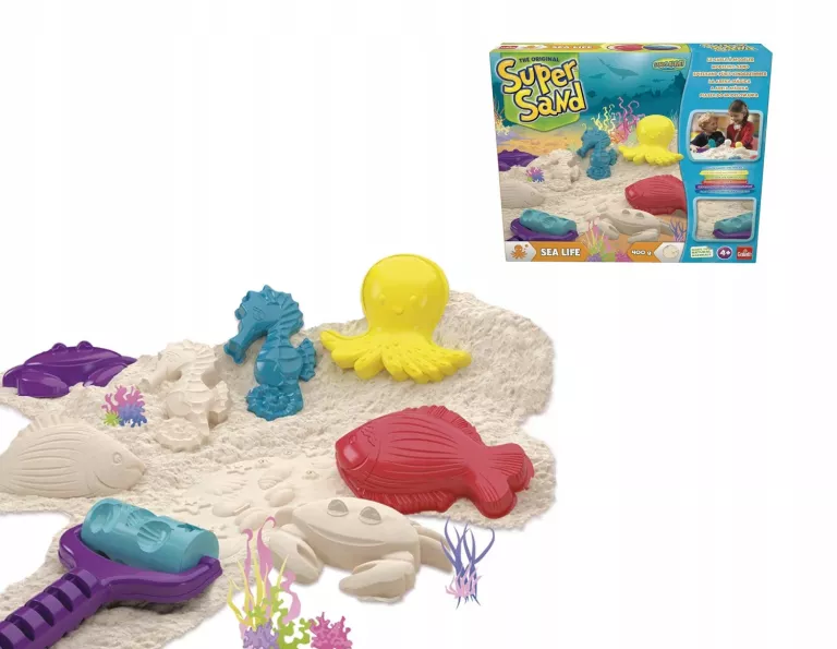 GOLIATH PIASEK SUPER SAND SEA LIFE MORSKI