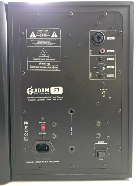 AKTYWNE MONITORY STUDYJNE ADAM F7 (PARA)