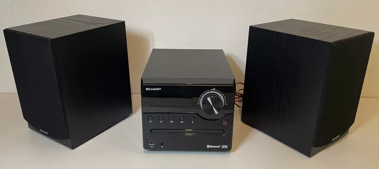 WIEŻA SHARP XL-B512 BK CZARNY BLUETOOTH GW JAK NOWA