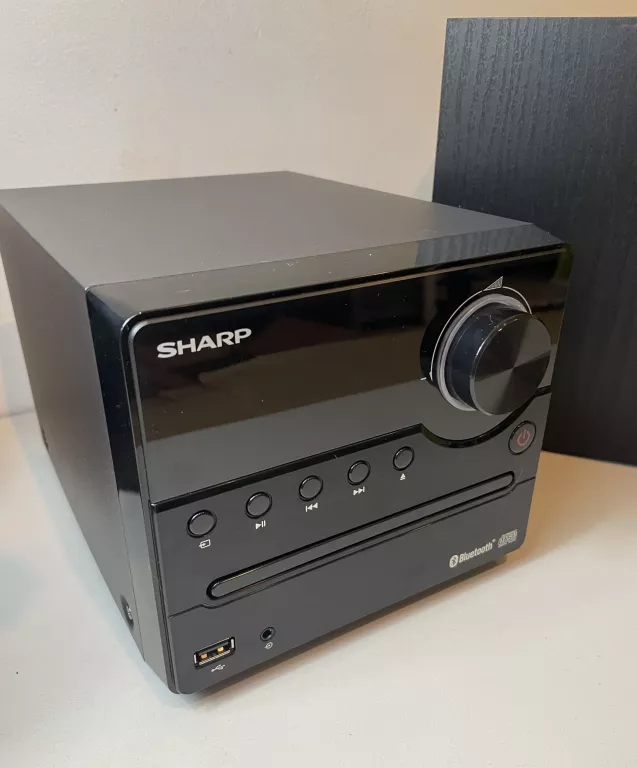 WIEŻA SHARP XL-B512 BK CZARNY BLUETOOTH GW JAK NOWA