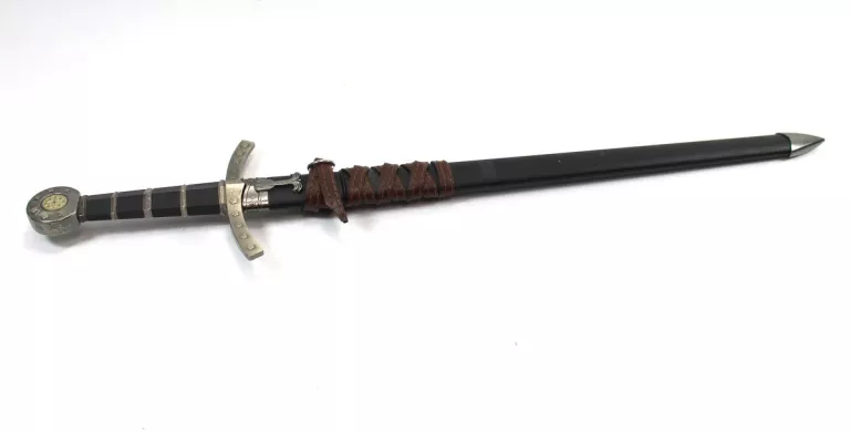 KRÓTKI MIECZ TEMPLARIUSZY DUŻY SZTYLET Z POCHWĄ TX1063-230A 58CM