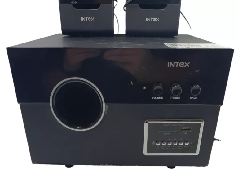 MINI WIEŻA RADIO GŁOŚNIKI INTEX KOM0004 IT-2475 2+1