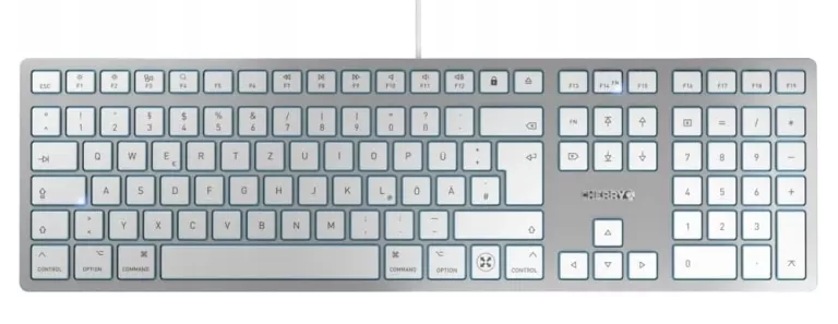 KLAWIATURA CHERRY EUROPE GMBH CHERRY KC 6000C FOR MAC FABRYCZNIE ZAPAKOWAN