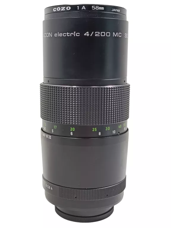 OBIEKTYW PENTACON ELECTRIC 4/200 MC 3295589 + FUTERAŁ STAN KOLEKCJONERSKI
