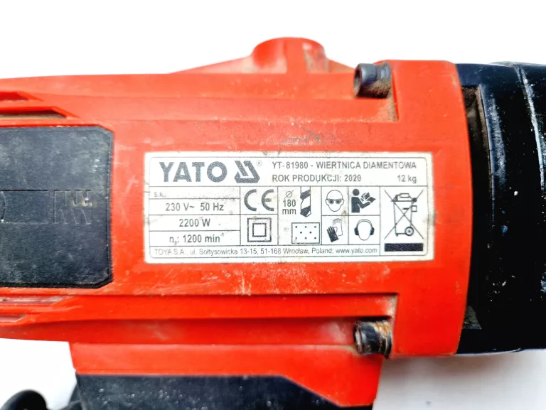WIERTNICA RĘCZNA YATO YT-81980